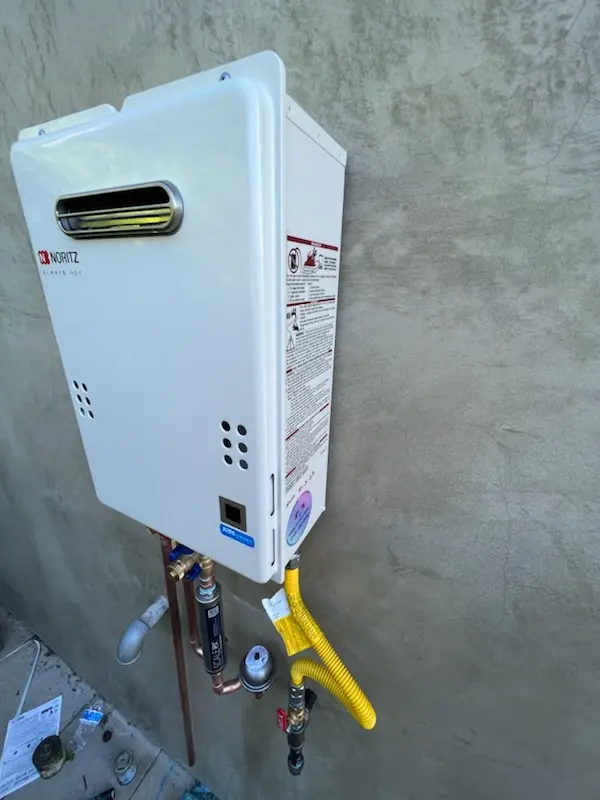 Tankless water heater installation for Bonaire homes